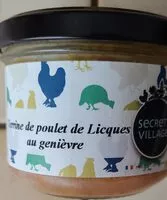 Mängden socker i Terrine de poulet de Licques au genièvre