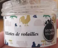 Mängden socker i Rillettes de volailles