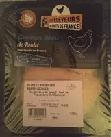 Mängden socker i Cordon bleu de Poulet