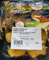 Mängden socker i Nuggets poulets hauts de france