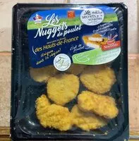 Mängden socker i Nuggets de poulet