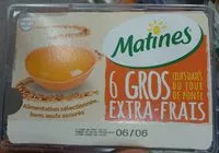 Mängden socker i 6 Gros extra-frais