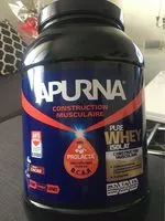 Mängden socker i Pure Whey Isolat saveur Cacao