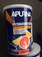 Mängden socker i Apurna Hydratation Effort & Performance Arome Naturel Agrumes