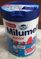 Mängden socker i Milumel - Junior sans huile de palme