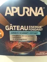 Mängden socker i Gateau energie avant fondant