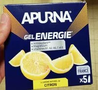 Mängden socker i Gel énergie