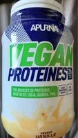 Mängden socker i Vegan proteines vanille