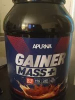 Mängden socker i Gainer Mass +