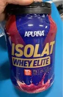 Mängden socker i Isolat whey elite