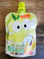 Mängden socker i Poire de Provence Banane Coco Acerola