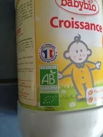 Mängden socker i Lait de croissance Bio