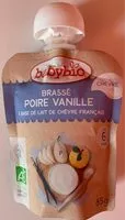 Mängden socker i Brassé poire vanille
