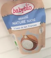 Mängden socker i Brassé nature sucré