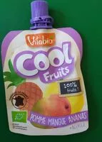 Mängden socker i Cool Fruits Pomme Mangue Ananas