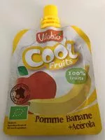 Mängden socker i Cool Fruits Pomme Banane