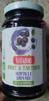 Mängden socker i Spécialité de myrtilles bio