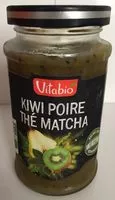 Mängden socker i Kiwi poire thé matcha