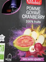 Mängden socker i Les Fruitées - Pomme de Provence, Goyave, Cranberry