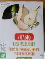 Mängden socker i Compote poire de Provence pomme et fleur d'oranger