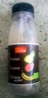 Mängden socker i Smoothie Ananas Goyave Banane