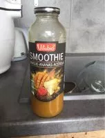 Mängden socker i Smoothie mangue ananas acérola