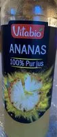 Mängden socker i Pur jus d'ananas bio