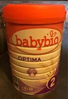 Mängden socker i Lait optima 2 babybio