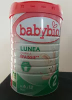 Mängden socker i Lunea Lait De Suite épaissi 6 Mois à 12 Mois