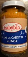 Mängden socker i Mouliné de carotte Quinoa