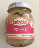 Mängden socker i Compotes bébé dès 4 mois pomme