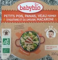 Mängden socker i Assiette Petits Pois Veau Macaroni