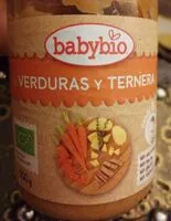 Mängden socker i Puré de ternera y verduras