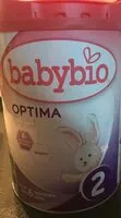 Mängden socker i Babybio Babybio 2 Opvolg Opt 6MND+ 900G