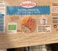 Mängden socker i Pappa pronta con verdure e trota