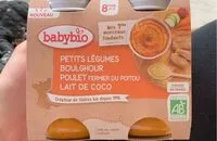 Mängden socker i Petits legumes boulghour poulet fermier du poitou lait de coco