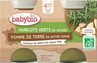 Mängden socker i Petits Pots Haricots Verts Pomme de Terre