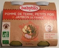 Mängden socker i Petits Pots Pomme deTerre, Petits Pois & Jambon de France