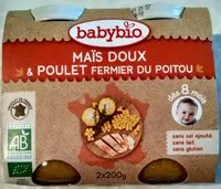 Mängden socker i Petits pots au poulet et légumes, dès 8 mois, certifié AB