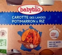 Mängden socker i Pots Bonne Nuit Carotte Butternut Riz