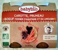 Mängden socker i Petit Pot Carotte, Pruneau, Boeuf Fermier Aquitaine & Limousin