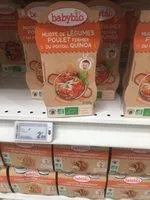 Mängden socker i Bols Légumes Poulet Quinoa