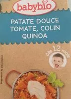 Mängden socker i Patate Douce, tomate, colin, quinoa