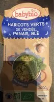 Mängden socker i Nuage de panais du Centre Val-de-Loire, haricots verts de Vendée, blé avec ortie