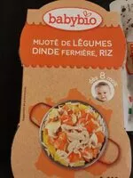 Mängden socker i Mijoté de légumes dinde fermière riz