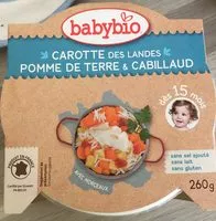 Mängden socker i Carottes des Landes Pommes de Terre & cabillaud