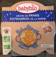 Mängden socker i Assiette Gratin Panais Potimarron 260G