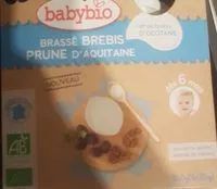 Mängden socker i Brassé brebis,prune d'Aquitaine