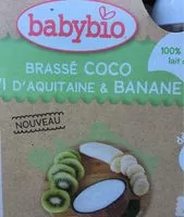 Mängden socker i Brasse coco kiwi d aquitaine & banane