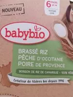 Mängden socker i Brasse riz pêche poire